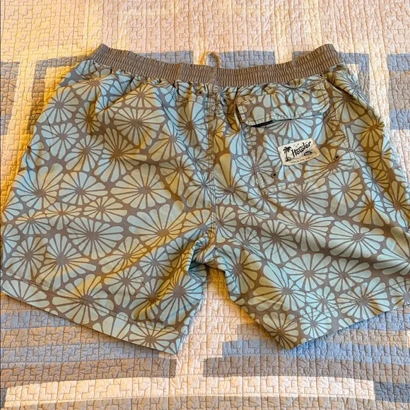 Howler Brothers Patterned Swim Shorts - Picture 3 of 4